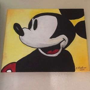 Mickey mouse original painting